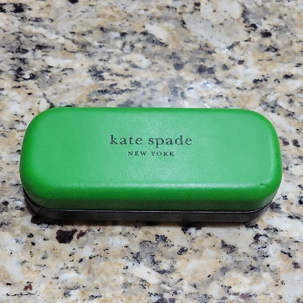 Kate Spade Green Eyeglass Case